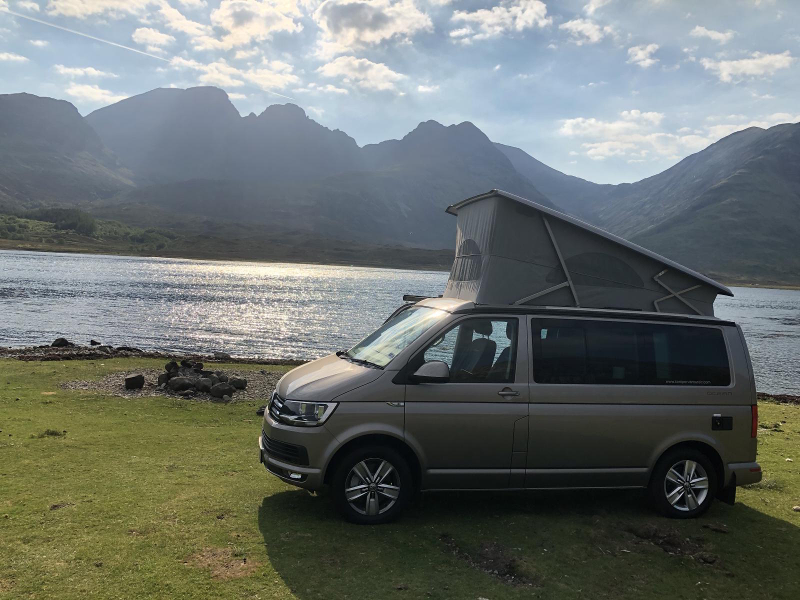 VW California Ocean Camper Van T6 2018 Mojave Beige Metallic 2.0lt ...