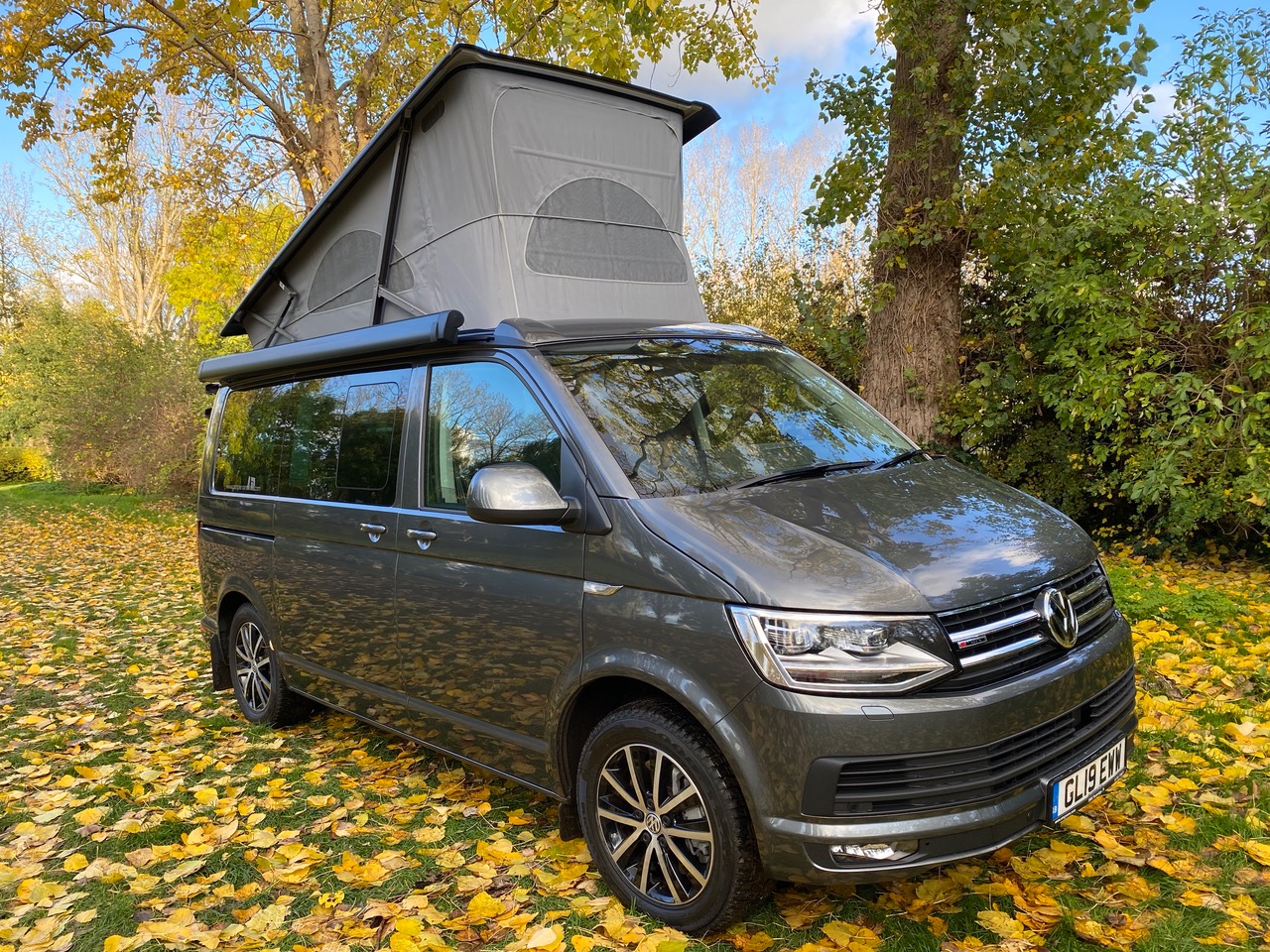 VW California Ocean Camper Van T6 2019 4Motion Indium Grey 2.0lt BiTDi ...