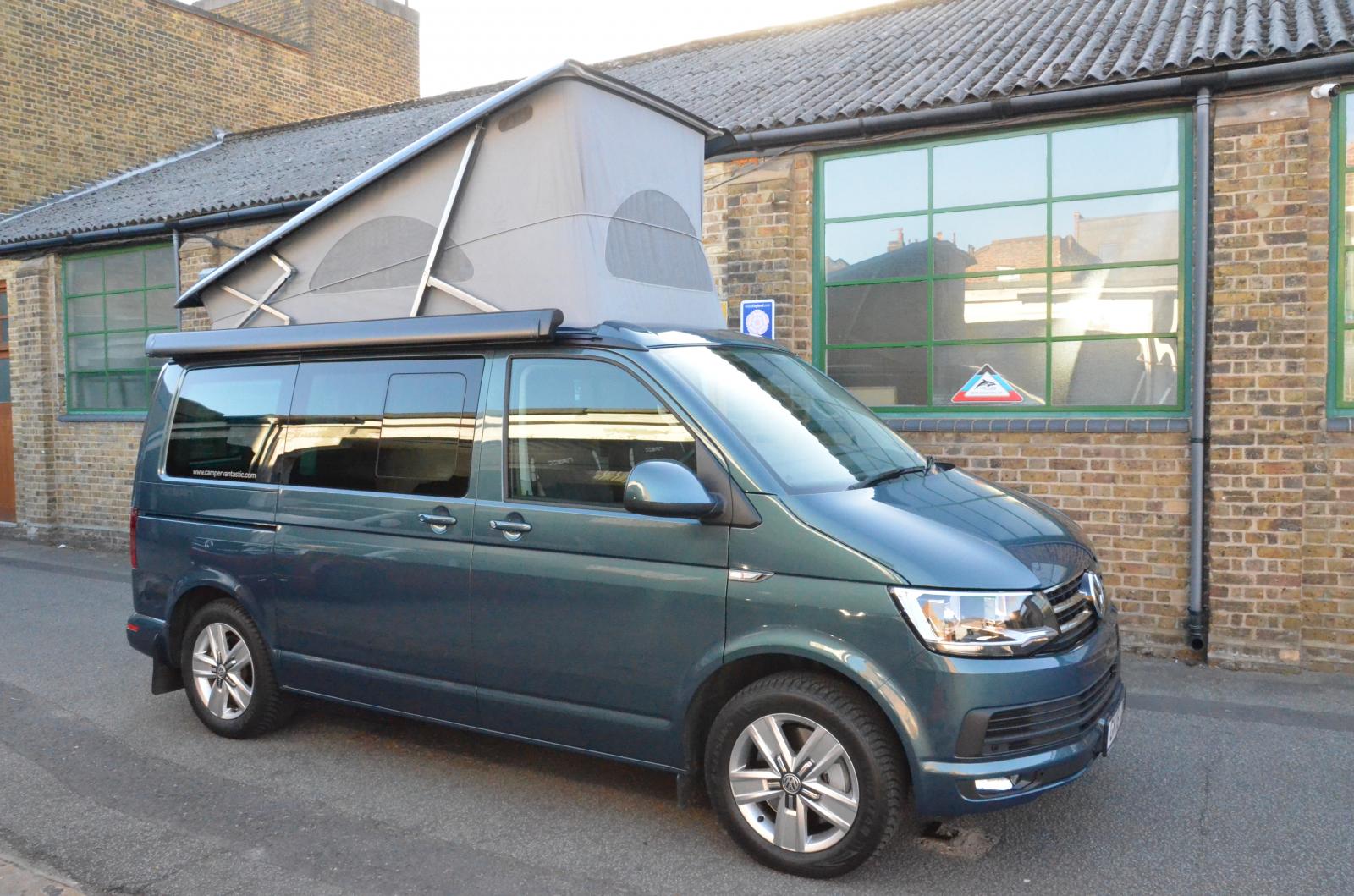 Sold Vw California Ocean Camper Van T6 2018 Bamboo Green Metallic 20lt