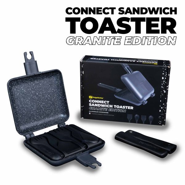 RIDGEMONKEY Connect Sandwich Toaster XL Granite Edition
