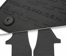 VW T6.1 Front Footwell Rubber All-weather Mats RHD
