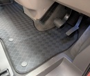 Front Footwell Odourless Rubber Mat, RHD VW T7 California Ocean/Coast/Beach & Multivan